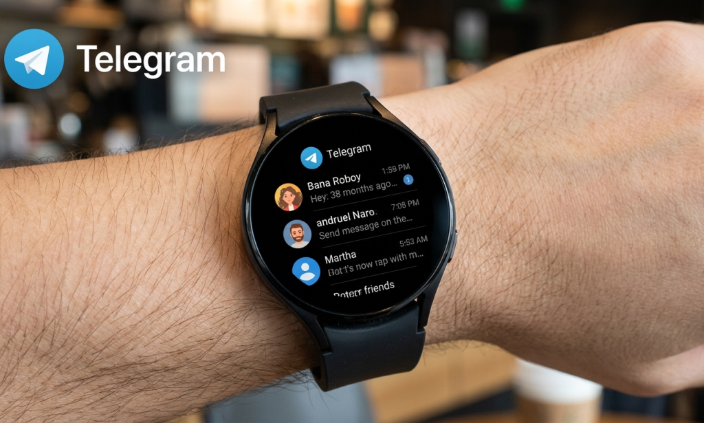 Telegram Is Back on Wear OS After Five Years Galaxy Watch Users Can Finally Install the Official App Again