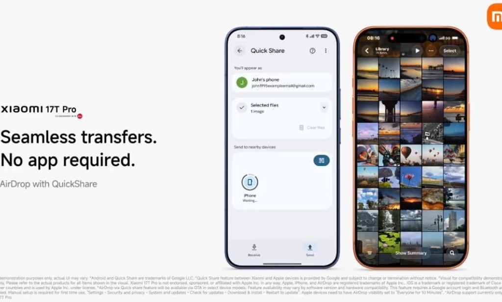 Xiaomi Now Supports AirDrop via Quick Share  Android Just Got a Lot More Connected
