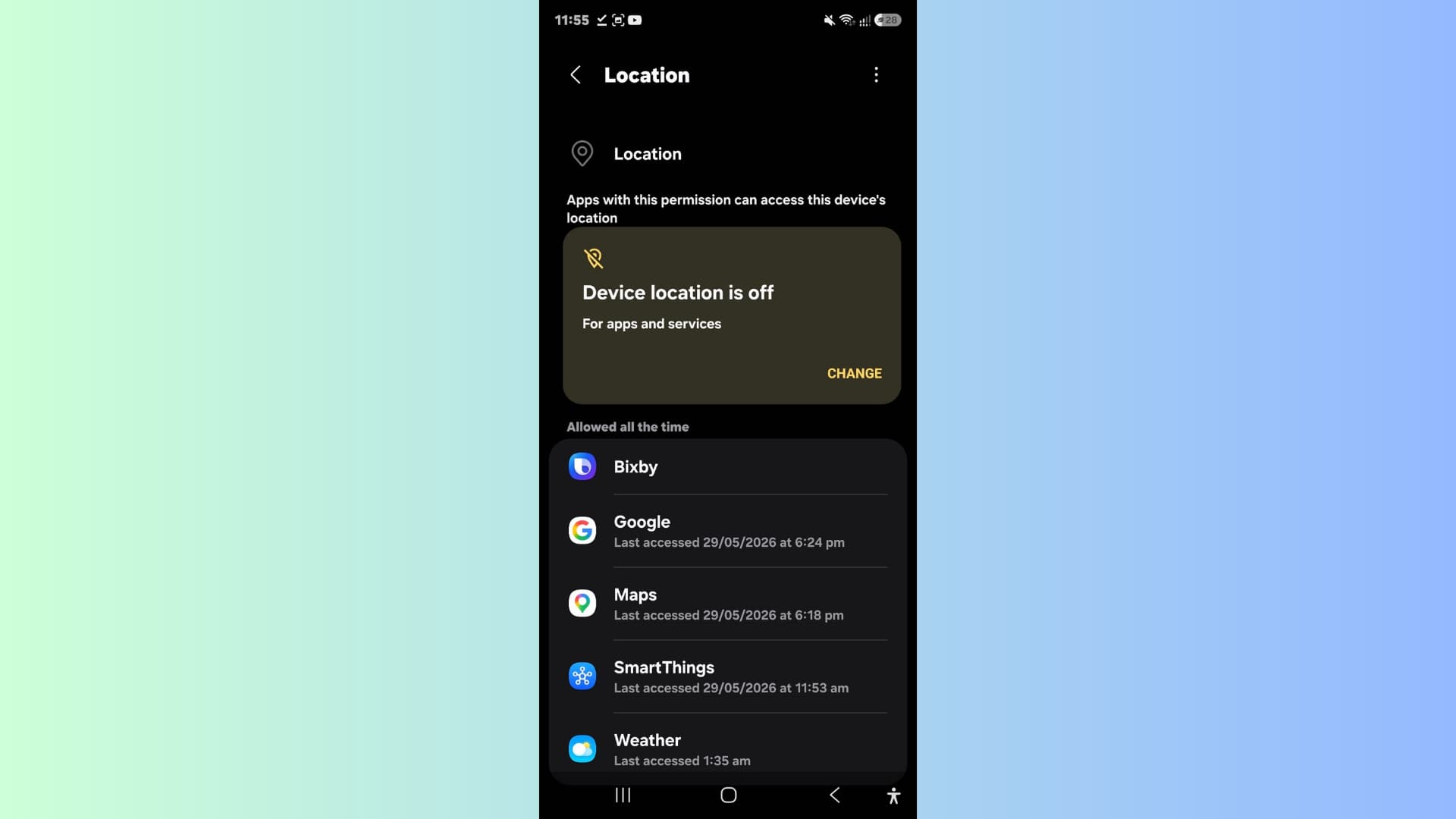 Samsung Galaxy battery drain fix