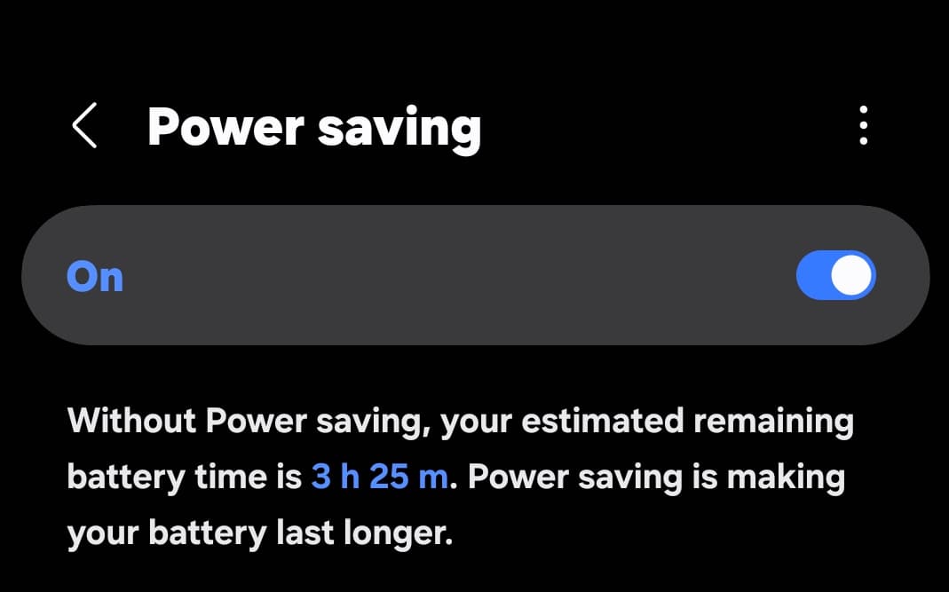 Samsung Galaxy battery drain fix